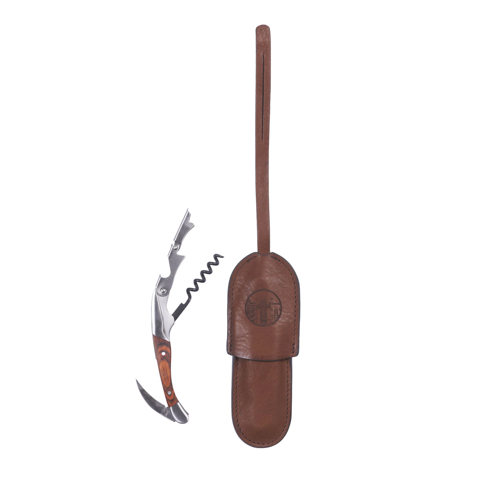 Biltmore® Grown Leather Wine Key Holder - Image 3