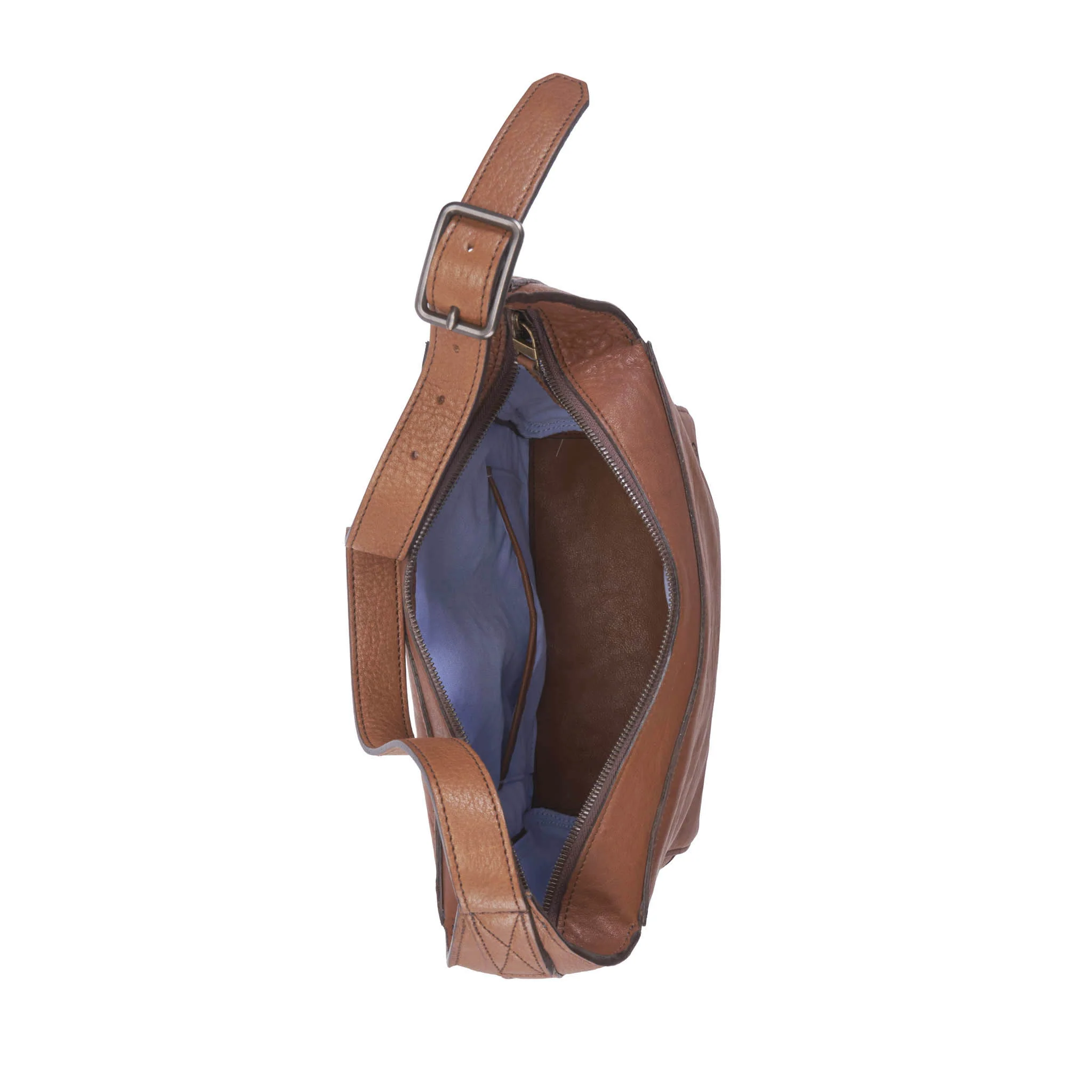 Biltmore® Grown Umber Leather Satchel - Image 3