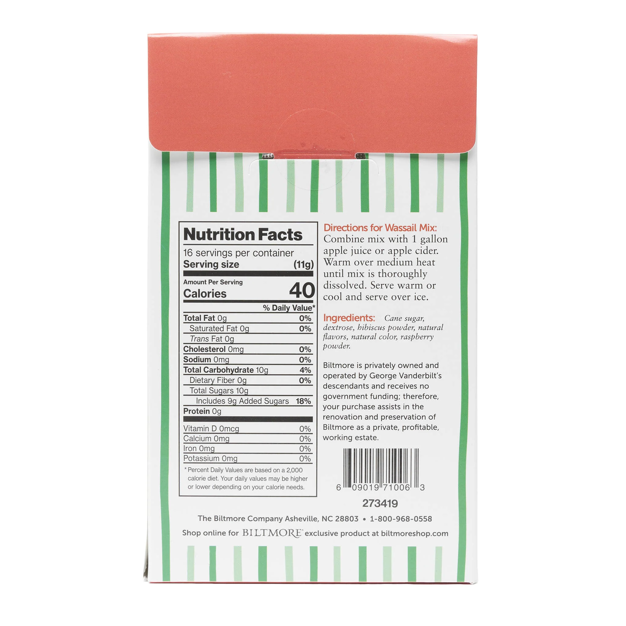 Biltmore Blooms Hibiscus Berry Wassail Spice Blend - Image 2