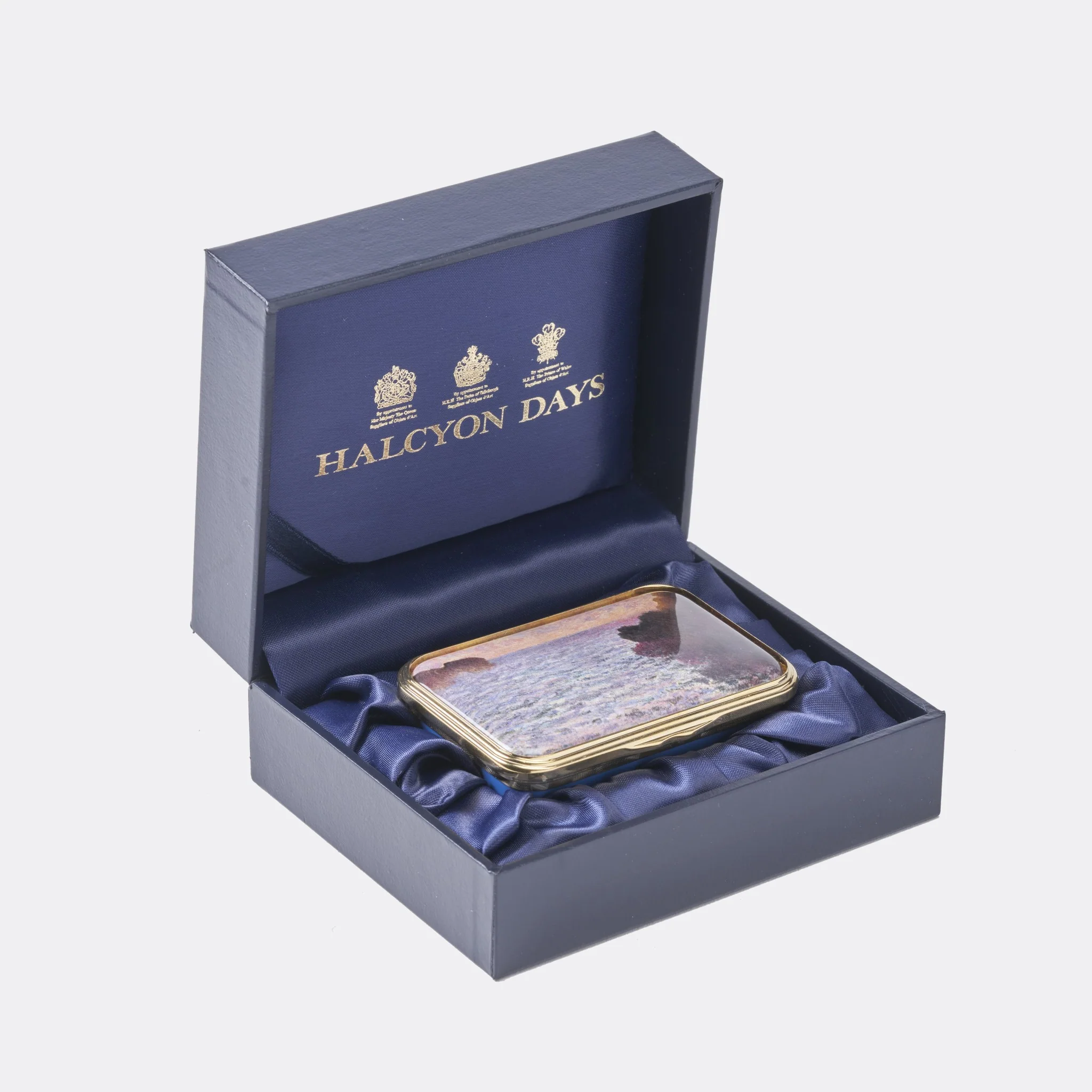 Biltmore® Blue Enamel Box by Halcyon Days - Image 3
