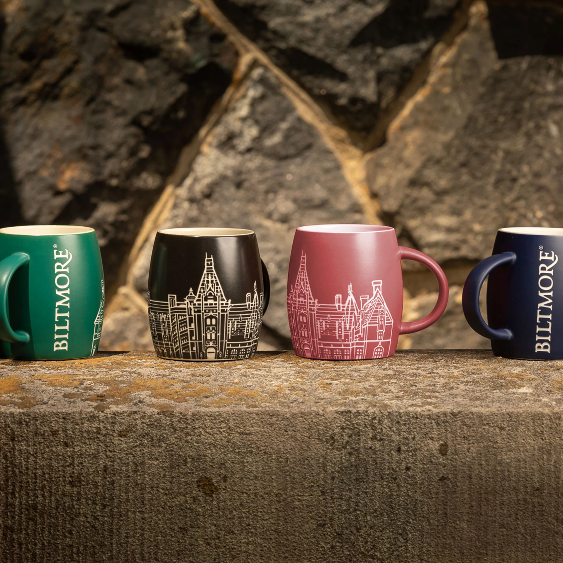 Biltmore® Etched House Red Mug - Image 3