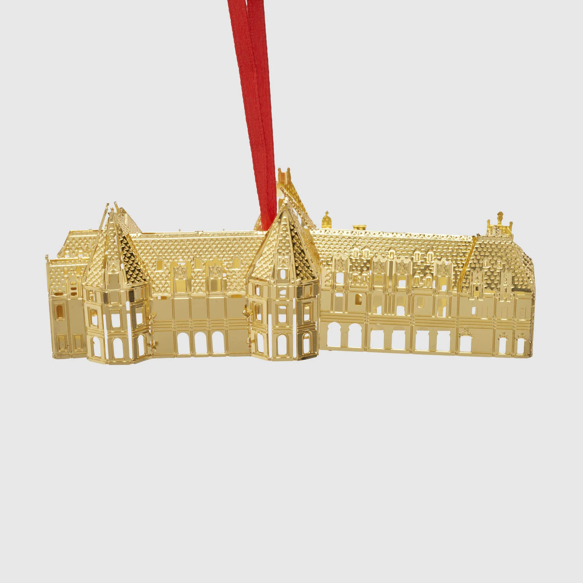 Christmas at Biltmore Three-Dimensional Brass Ornament – Biltmore House - Image 2