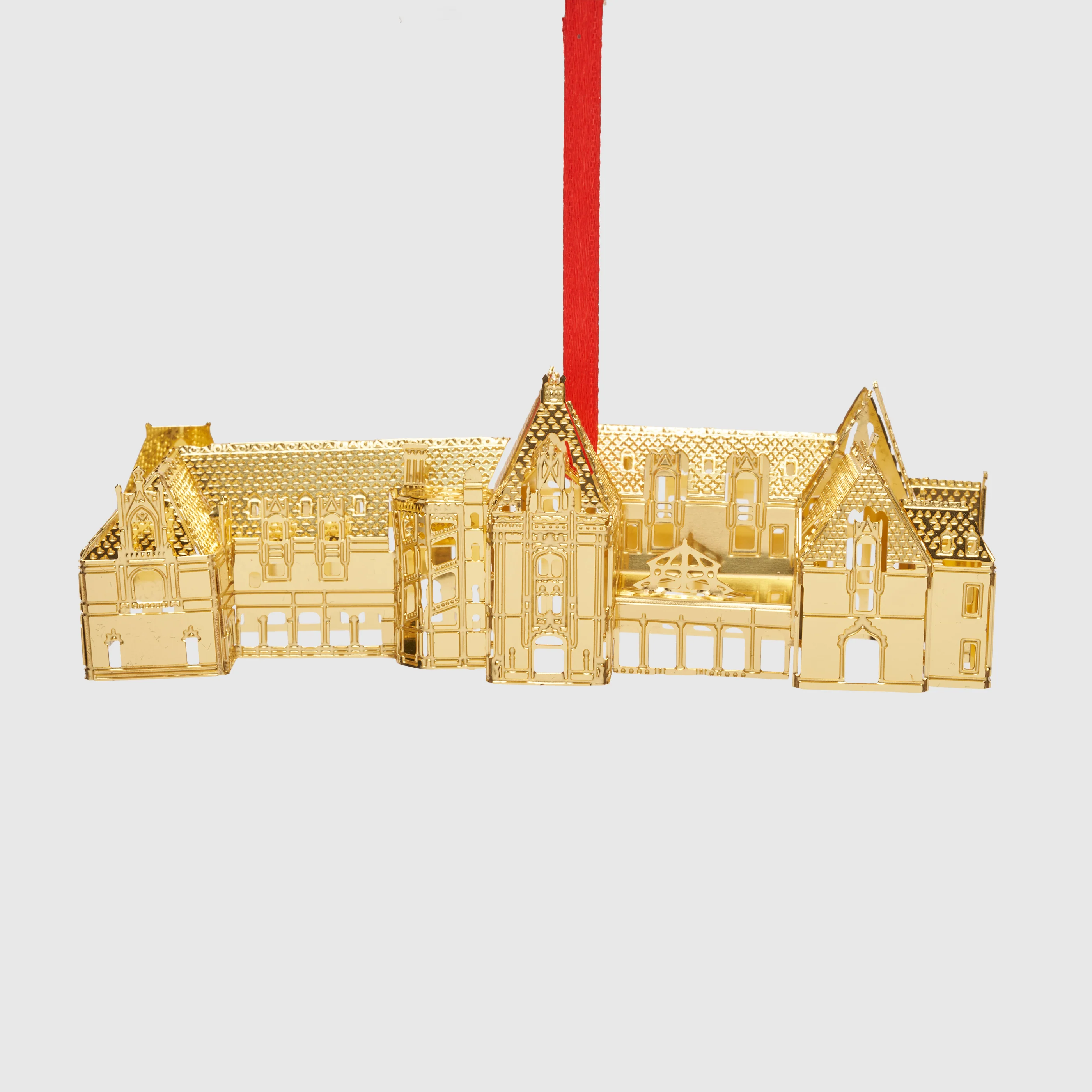 Christmas at Biltmore Three-Dimensional Brass Ornament – Biltmore House - Image 3