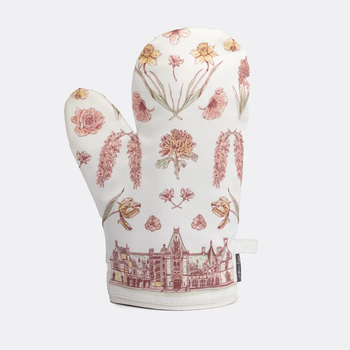 Biltmore House No. 4 Oven Mitt by Victoria Eggs