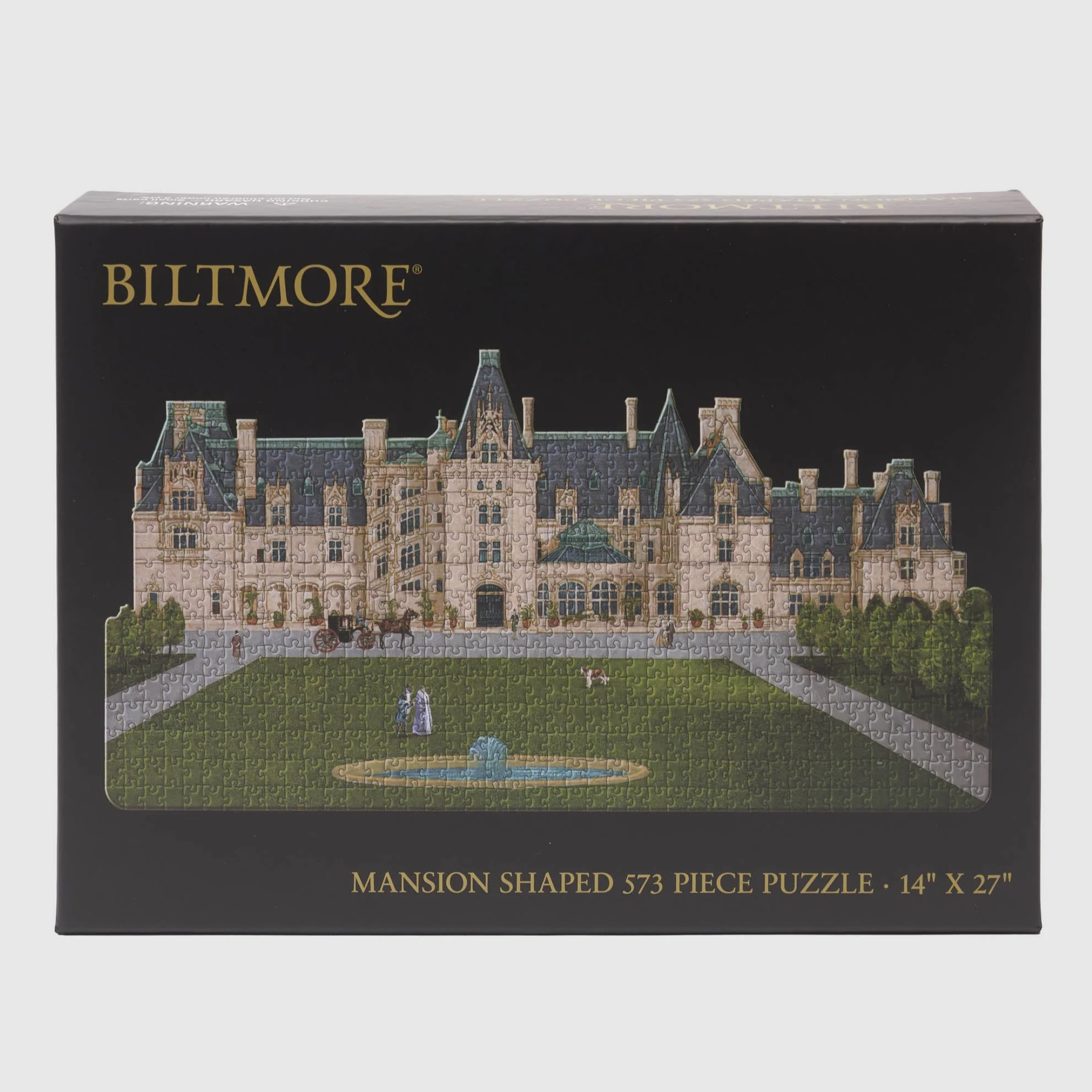 Biltmore House-Shaped Jigsaw Puzzle