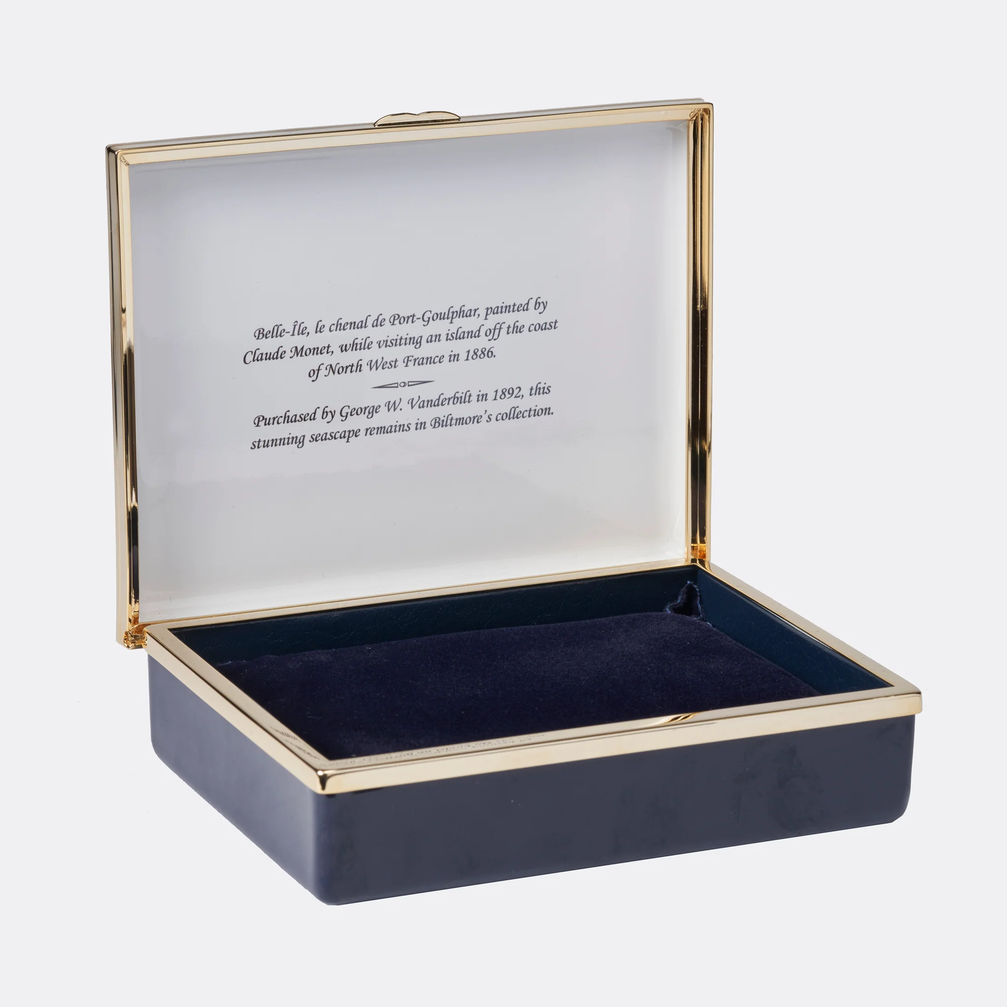 Biltmore® Leather-Lined Enamel Box by Halcyon Days - Image 2