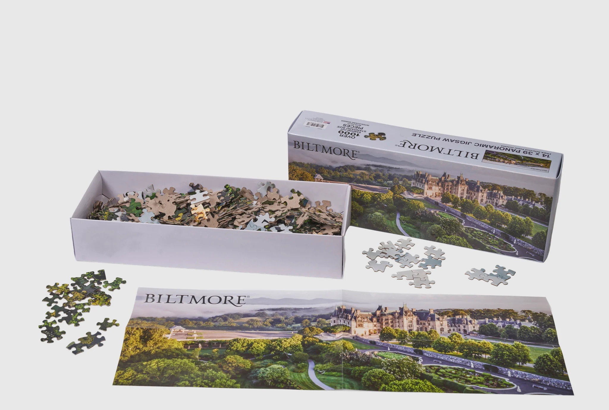 Biltmore Panoramic View Jigsaw Puzzle - Image 3