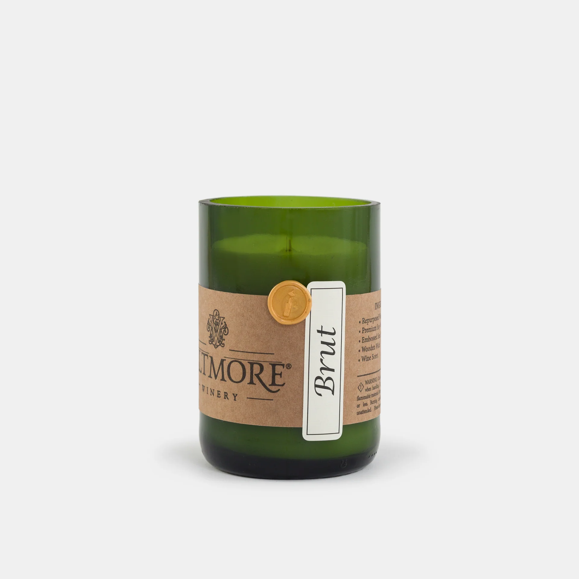 Biltmore® Brut Candle in Repurposed Wine Bottle - Image 2