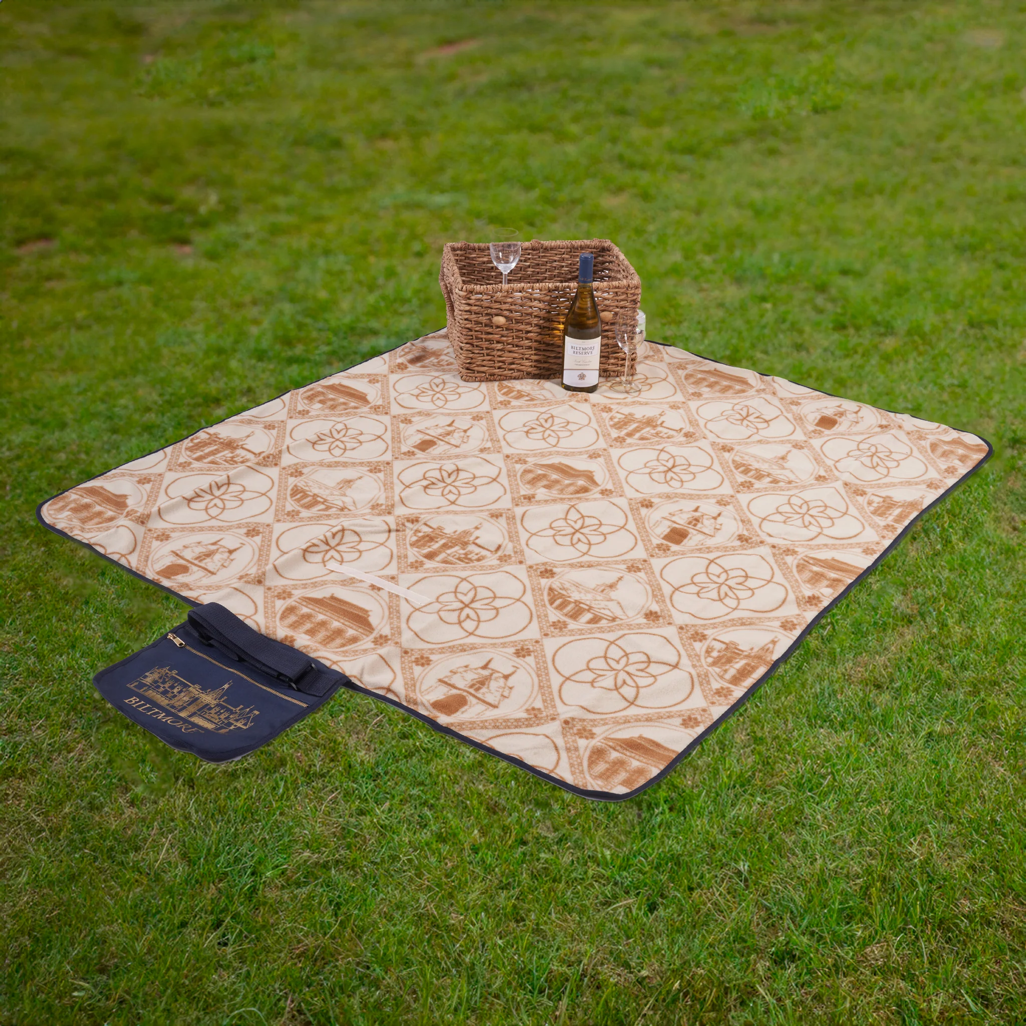 Biltmore® Classic Fleece Picnic Blanket - Image 3