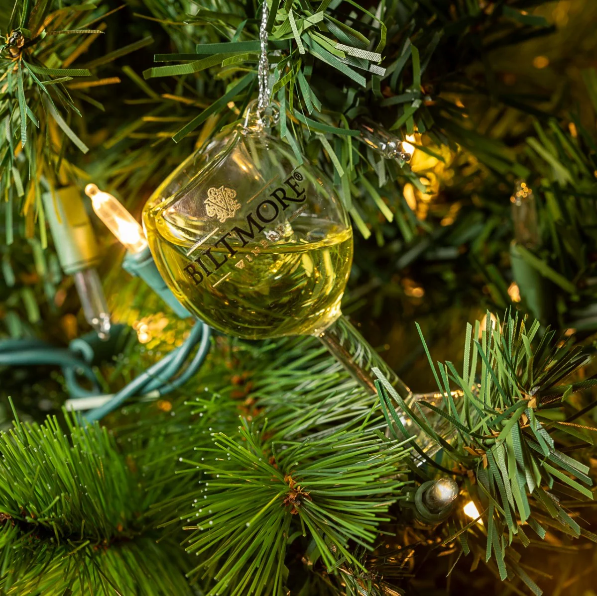 Biltmore® Wine Glass Christmas Ornament - Small - Image 2