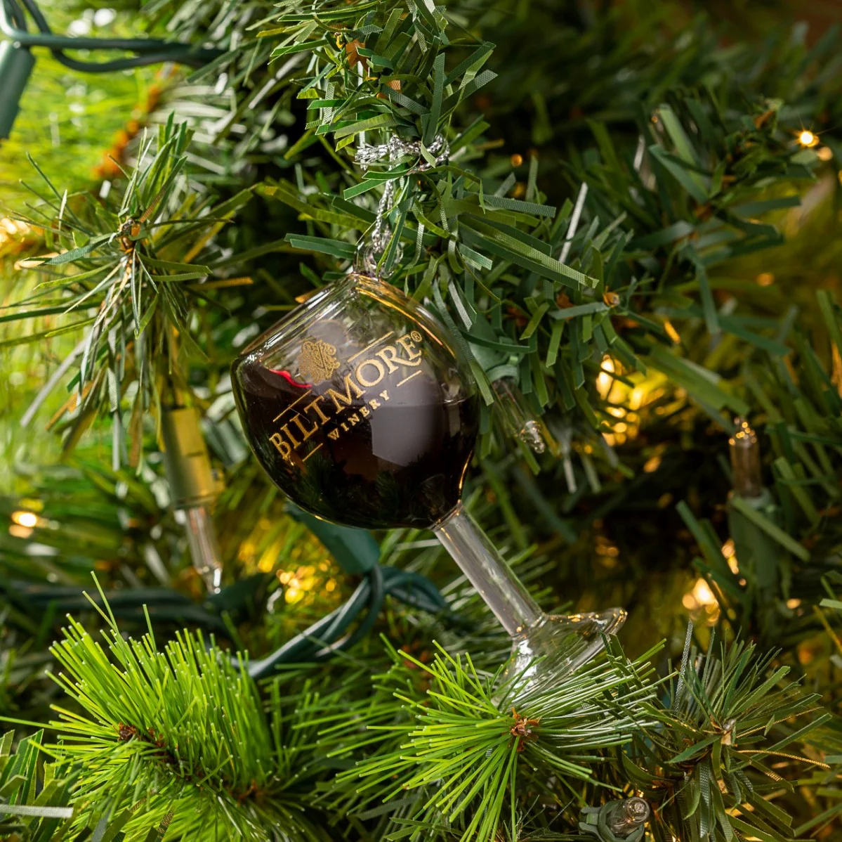 Biltmore® Wine Glass Christmas Ornament - Small - Image 4