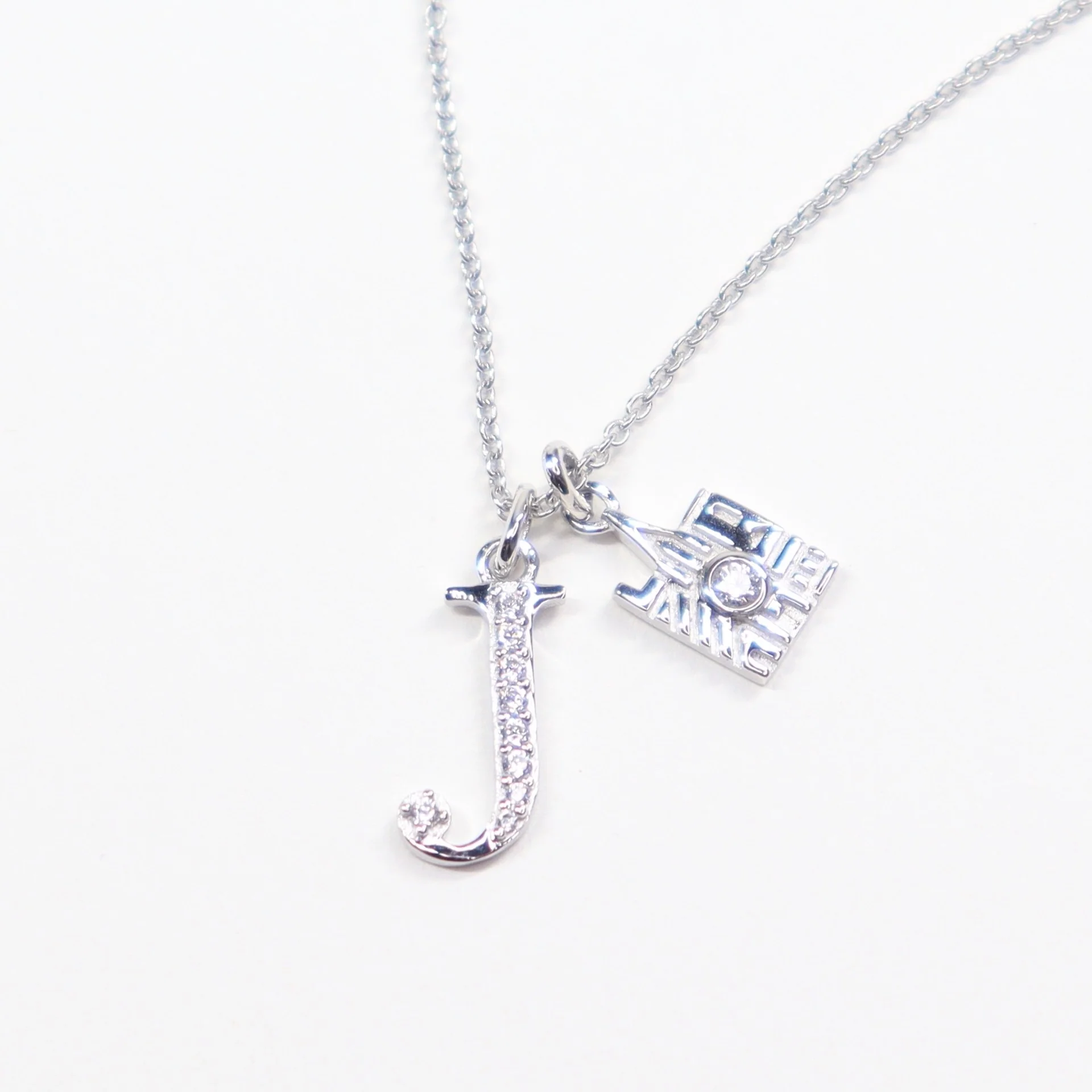 CRISLU Sparkling Initial J Charm