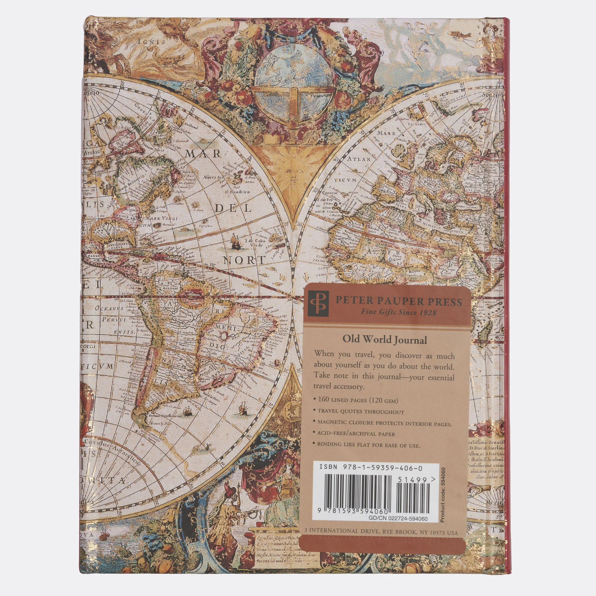 Old World Map Journal - Image 3