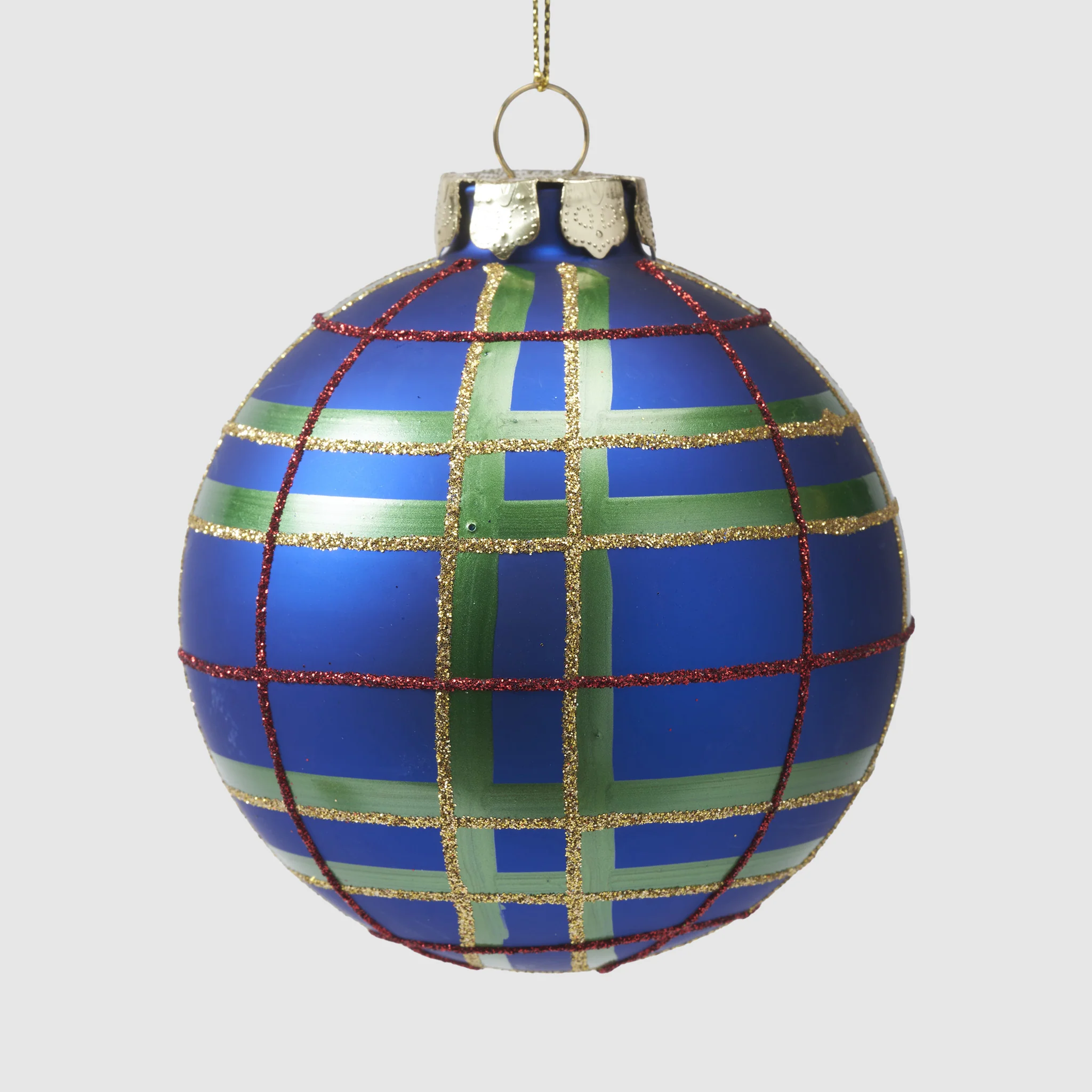 Highland Holiday Plaid Ornament – Inspired by the Banquet Hall - Image 3