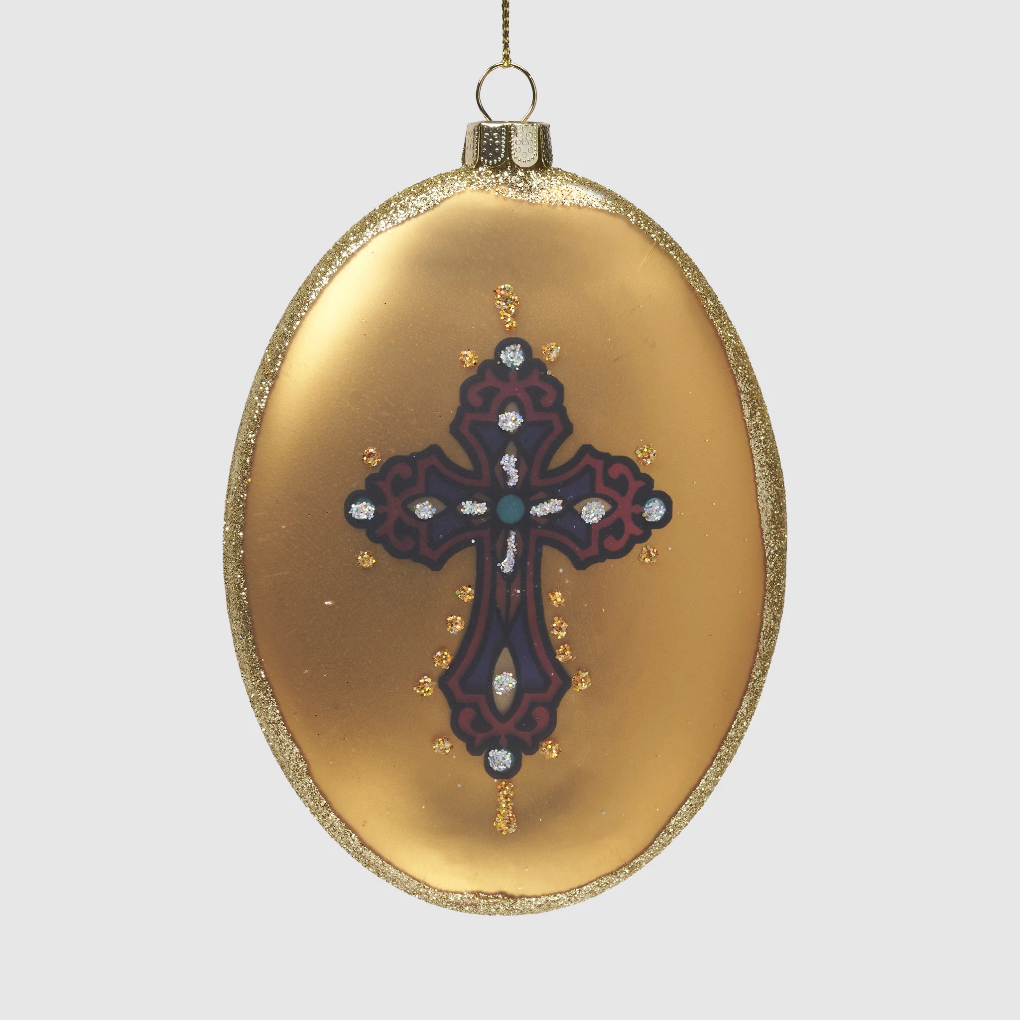 Holy Family Glass Ornament – Tapestry Gallery Collection - Image 2