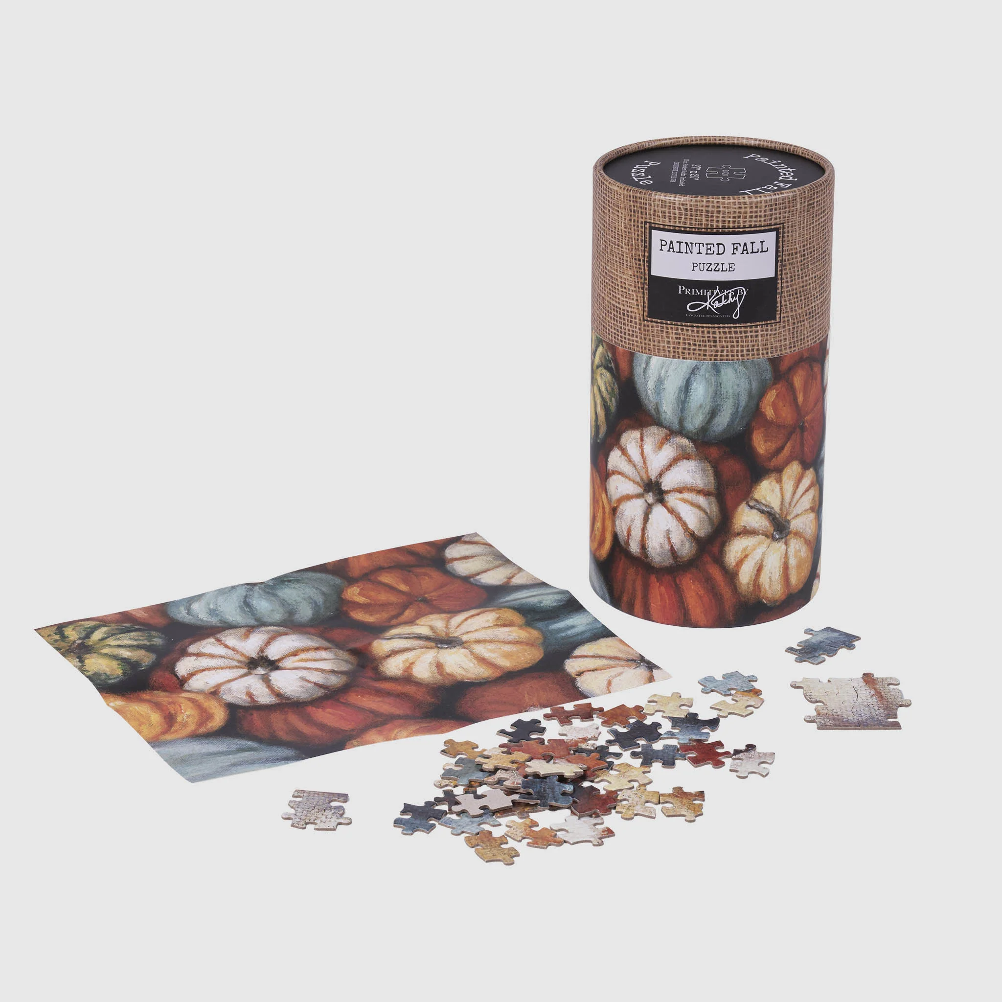 Painted Pumpkins Fall Puzzle - Image 2