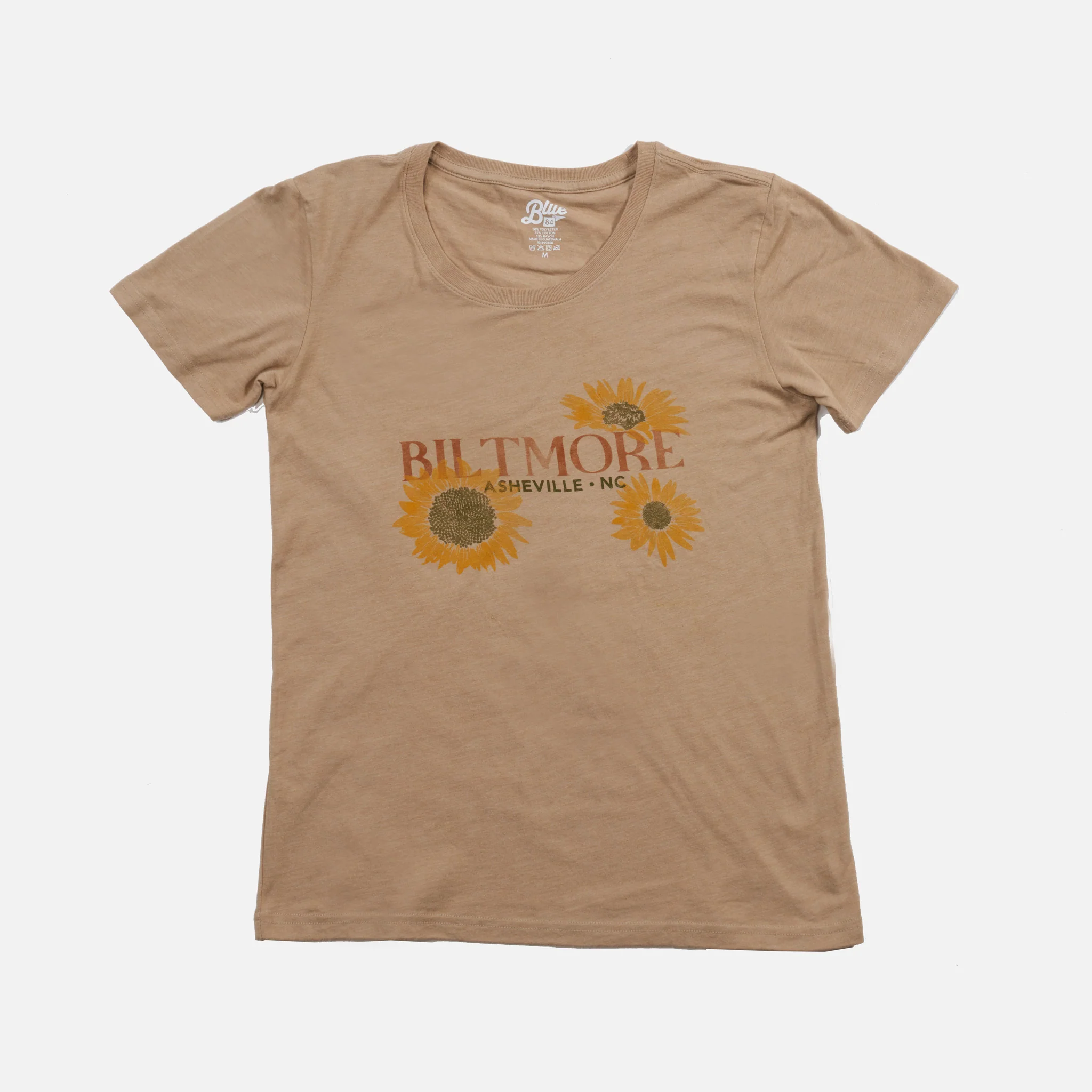 Sunflowers at Biltmore T-Shirt - Sand